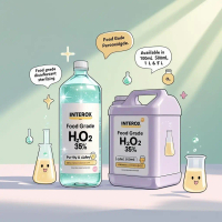 Food Grade Hydrogen Peroxide 35% | Agen Pensterilan | Pengoksida [5L]