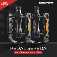 TaffSPORT Pedal Sepeda MTB Bike Anti-Slip Aluminium Alloy - M22