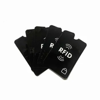 10PCS Anti Rfid Bank Card Holder Metal NFC Blocking Reader Lock ID Credit Card Bag Women Men Aluminium Card Case Holder