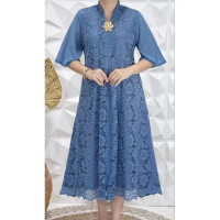 OS DRESS SEMI PRANCIS/DRES KARTINI WANITA