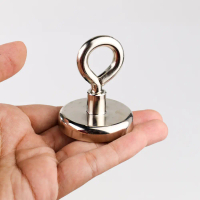 Strong Neodymium Magnet Model Bulat 48mm 50-100KG / Magnet Neodymium Magnet Dengan Tenaga Yang Sanga