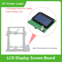 Aibecy 3D Printer Parts LCD Display Screen Board with Cable Replacement for Creality Ender 3/Ender 3 Pro 3D printer