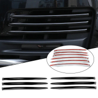 Penutup ventilasi udara gril bampar depan hitam untuk Range Rover L405