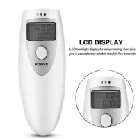 Portable Inhaler Alcohol Meters LCD Digital Alcohol Breath Tester Handheld Analyzer Breathalyzer Digital Alcohol Detector Test