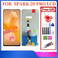 จอ LCD, สำหรับ TECNO SPARK 20 PRO KJ6, พร้อมหน้าจอสัมผัส, เปลี่ยน, มีจำหน่าย