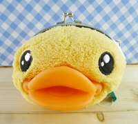 【震撼精品百貨】B.Duck 黃色小鴨 零錢包-立體黃色小鴨造型 震撼日式精品百貨