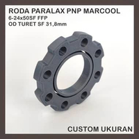 roda paralax side wheel marcool 6-24x50 sf ffp cream