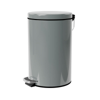 TRENY 加厚緩降不鏽鋼垃圾桶-12L