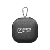 【Travel Blue 藍旅】頸枕收納盒 多功能收納_保固24個月(可扣背包&行李箱)