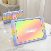 For Lenovo Tab M8 FHD TB-8705F 8.0 inch Rainbow Pattern Soft Silicon Kids Tablet Cover For Lenovo Tab M8 HD TB-8505F Case