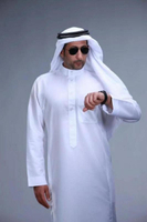 Pakaian islam lelaki panjang lengan panjang lelaki Muslim longgar arab Saudi Pakistan Kurta pakaian Muslim pakaian Muslim Kaftan Thobe