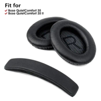 Replacement Ear Pads Earpads For Bose QuietComfort QC 2 15 25 35 Ear Cushion QC2 QC15 QC25 QC35 SoundTrue Headphones Accessories