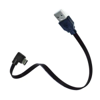 Angled computer C-type connection connector, , flat USB 2.0, Similar Data Cable, USB C-type, 0.1 m/0.2 m/0.3M/0.5M/1M