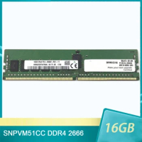 SNPVM51CC/16G DDR4 2666 RAM 16GB 2RX8 PC4-2666V Server Memory Works Perfectly Fast Ship