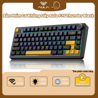 [HỎA TỐC] AULA F75 THUNDER BLACK - BÀN PHÍM CƠ KHÔNG DÂY | 3 MODE KẾT NỐI | LED RGB | PIN 4000 mAh