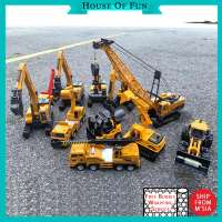 Construction Toys Excavator Lorry Truck Toys Crane Bulldozer Backhoe Forklift Kids Toys Boys' Toys