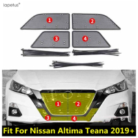 Car Grille Insect Screening Mesh Front Grill Insert Net Cover Trim Accessories Exterior For Nissan Altima Teana 2019 - 2023