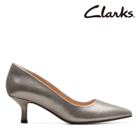 【Clarks】女鞋Violet55 Rae 高級優雅尖頭中跟鞋(CLF74762D)