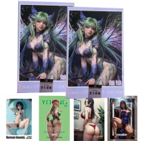 Goddess Story Collection Cards Anime Goddess Characters Astringent Girl Swimsuit Party Rare Doujin Game Cards Toy Hobbies Gifts