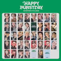 การ์ดภาพถ่าย SEVENTEEN HAPPY BIRTHDAY, 6-13 ชิ้น, ธีม 2025, แผ่นดิน 9 กะรัต, การ์ด Lomo ใหม่, WOOZI,
