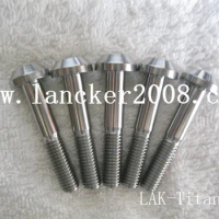 M8*1.25*45 Gr5 LAK-Titanium hexagon socket button head bolt/screw for bicycle Motorcycle brake