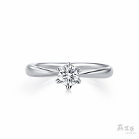 【蘇菲亞珠寶】GIA 30分 D/SI2 18K金 六爪 鑽石戒指