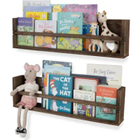 30"Floating Shelves for Wall Decor &amp; Nursery Book Shelves, Kids Bookshelf for Wall Multiuse, Floating Book Shelves for Kids Room