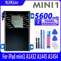 KiKiss 5600mAh Battery For Ipad Mini 1 Mini1 A1432 A1445 A1454 A1455 Batteria + Free Tools