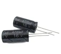 100PCS/LOT Electrolytic capacitors 25V 4700UF Volume: 16*25mm