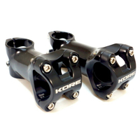 🔥現貨🔥Kore Durox自行車黑色立管龍頭 1-1/8＂Stem Clamp 31.8x75/90mm-富士通販