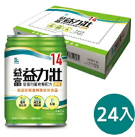 (加贈4瓶)益富 益力壯14營養均衡完整配方(原味) 250mlX24罐/箱