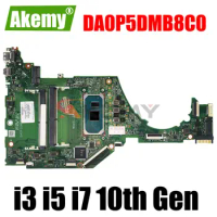 DA0P5DMB8C0 For HP 15-DY 15T-DY 15S-FQ Laptop Motherboard With i7 i3-1005G1 i5-1035G1 CPU SPS:L71755-601 L71757-601 L71756-601