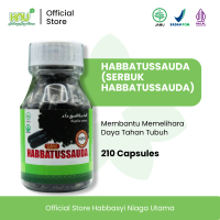 HNU - Habbatussauda Serbuk Habbatussauda isi 210 Kapsul