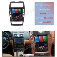 12.1" Car Radio For Maserati Quattroporte 2005-2012 Dual Screen DVD Multimedia Video Player Stereo Auto GPS Navigation Carplay