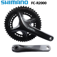 Shimano Claris FC R2000 2x8 Speed Crank Road Bike Bicycle Crankset 170mm 175mm 50 34T 165mm RS200 Crankset 8S For Road Cycling