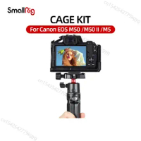 SmallRig Camera Cage Kit With Tabletop Mini Tripod For Canon EOS M50 M50 II M5 Photography Camera Kits 3138