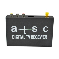 atsc set top box digital tv tuner receiver box car atsc for USA, Canada, Mexico