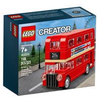 LEGO 樂高 CREATER 創意系列 LEGO® London Bus 樂高 迷你倫敦雙層巴士 40220