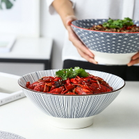 吃麵碗家用日式拉面碗大號創意北歐海碗面館專用8寸螺螄粉碗商用居家餐具