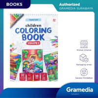 Gramedia Surabaya - Buku Children Coloring Book Vol 2 ( Chayanty Fauziah )