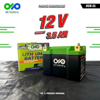 DCBATTERY AKI LITHIUM GTZ5S MTZ5S DCB-5L NINJA RR ZX25R 100% ORIGINAL BERGARANSI RINGAN DIJAMIN MX K