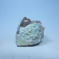 Natural mineral crystal blue stone mineral crystals hemimorphite Favorites teaching specimen collection of the original stone
