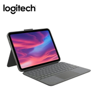 【滿額現折$330 最高回饋3000點】 【Logitech 羅技】Combo Touch 鍵盤保護套 - iPad 10代專用【三井3C】