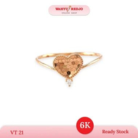 WAHYU REDJO - CINCIN LOVE 6K EMAS ASLI 100% NON PAMERAN