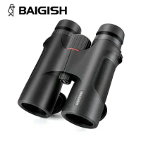 BAIGISH 10x42 Professional Binoculars HD Waterproof Telescope with Low Night Vision FMC BAK4 Lens for Birds Watching Hunting