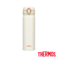 THERMOS 膳魔師超輕量不鏽鋼真空保溫瓶0.5L(JNL-502)-PRW珠光白