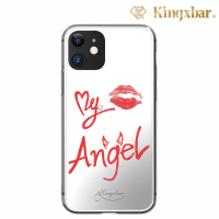 【Kingxbar】Kingxbar iPhone 11 Pro Max施華洛世奇水鑽鏡面保護殼-紅脣