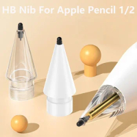 Pencil Tips For Apple Pencil 1/2 Spare Nib Replacement Tip For Apple Pencil Nib Stylus Pen Nib