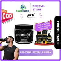 Provus Creatine Matrix 24 Serving Creatine Monohydrate 120 gram 20 Serv Green Apple|Sachet Creatine