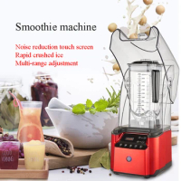 2200w quiet covered mute smoothies machine Commercial Blender Professional Blender Mixer Food Processor Juicer Ice Crushers